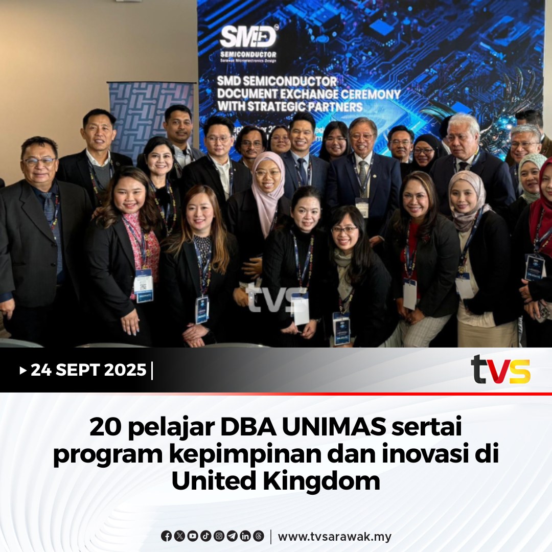 20 pelajar DBA UNIMAS sertai program kepimpinan dan inovasi di United Kingdom